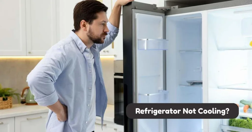 Refrigerator not cooling in a Moreno Valley kitchen