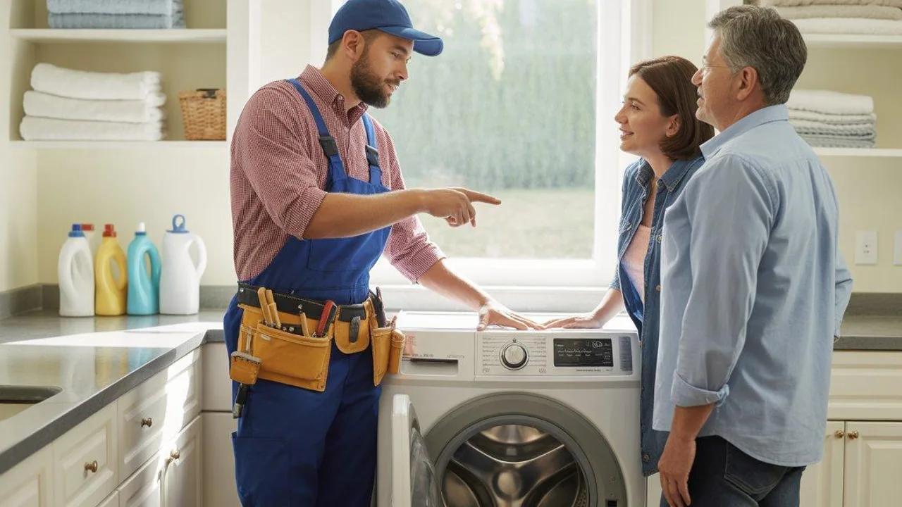 Dryer not heating in a Moreno Valley laundry room